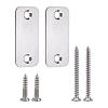 201 Stainless Steel Door Lock Hole Cover Plate DIY-WH0750-373B-1