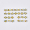 Plating Transparent Acrylic Beads X-TACR-T008-01A-2