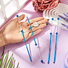 4Pcs DIY Alloy Beadable Crochet Hooks AJEW-TA0003-50E-6