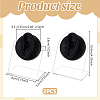 2Pcs 2 Styles Soft Silicone Ear Displays Mould ODIS-UN0001-28B-3