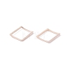 Brass Cabochons LS-MRMJ-T104-002A-RG-2