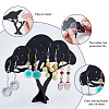 Opaque Acrylic Earring Display Tree EDIS-WH0030-12-3