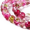 K9 Glass Imitation Cherry Quartz Beads Strand GLAA-G086-01B-4