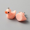 Opaque Resin Pendants RESI-WH0029-12P-05-2