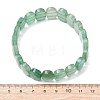Natural Green Aventurine Faceted Beaded Stretch Bracelets for Women BJEW-K251-07E-5