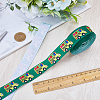 10 Yards Back To School Theme Polyester Grosgrain Ribbon OCOR-WH0082-82A-3