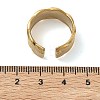 304 Stainless Steel Cuff Open Rings for Women RJEW-L341-03A-G-5