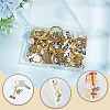 20Pcs Alloy Enamel Charm Keychains KEYC-SC00024-6