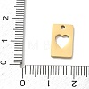 304 Stainless Steel Charms SA-CBA2714-04D-G-4