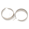 202 Stainless Steel Hoop Earring EJEW-H003-09P-03-2