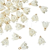 30Pcs Opaque Resin Imitation Pearl Charms FIND-YW0009-02-2