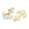 Ocean Alloy Enamel Pendants ENAM-B041-01M-3
