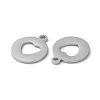 304 Stainless Steel Charms STAS-Q303-11P-2