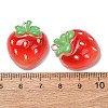 Fruit Theme Opaque Resin Imitation Food Pendants RE-CBA49A8-04-4