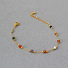 Titanium Steel Alloy Charm Anklets WG33B59-17-1