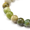 Natural Serpentine Beads Stretch Bracelet for Men Women for Her BJEW-JB06990-02-4