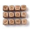 Natural Wood Constellation Beads LS-WOOD-M002-04-4