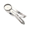 304 Stainless Steel Snap Hair Clip Finding STAS-B126-01A-P-2