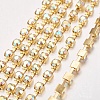 Brass Rhinestone Strass Chains CHC-S12-12C-1