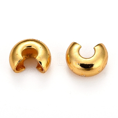 Brass Crimp Bead Covers LS-KK-I681-13B-1