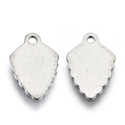 Non-Tarnish 201 Stainless Steel Charms STAS-R118-02-1