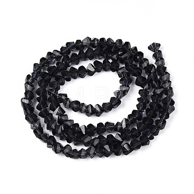 Transparent Glass Beads Strands X-GLAA-N018-4mm-30-1