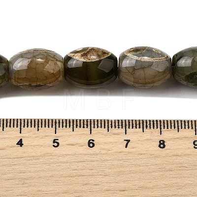 Tibetan Style dZi Beads Strands G-S389-A13-1
