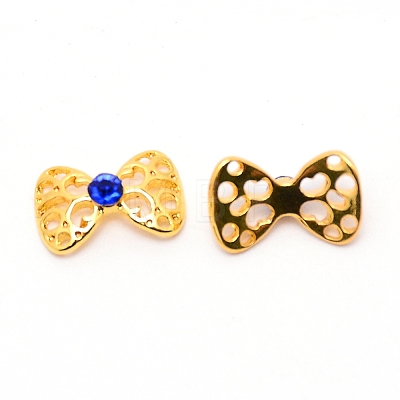 Alloy Rhinestone Cabochons MRMJ-WH0068-41B-04G-1