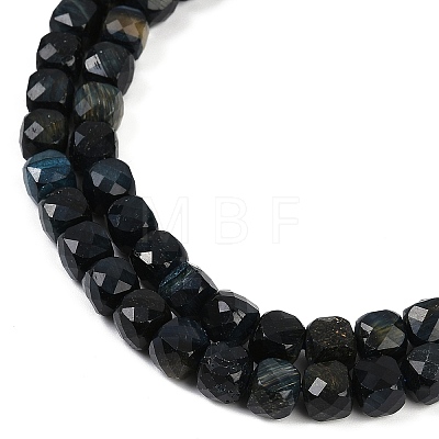 Natural Tiger Eye Dyed Beads Strands G-H028-A01-03A-1