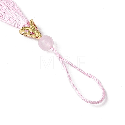 Polyester Tassel Pendant Decoration HJEW-JM03005-05-1