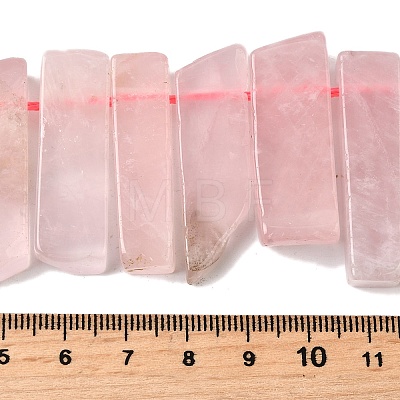 Natural Rose Crystal Beads Strands G-S386-D12-1