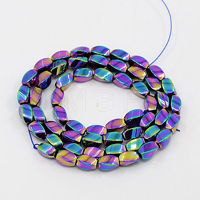 Magnetic Synthetic Hematite Beads Strands X-G-K037-33-1
