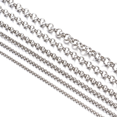 Steel Rolo Chain for Necklace MAK-TA0001-02P-1