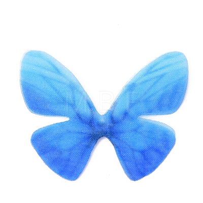Gradient Color Cloth Butterfly Ornaments DOLL-PW0008-009C-35-1