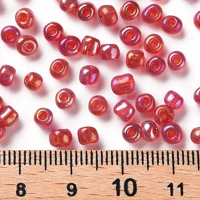 6/0 Round Glass Seed Beads SEED-US0003-4mm-165-1