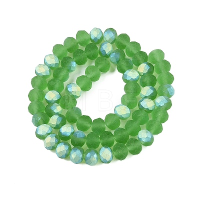 Transparent Glass Beads Strands EGLA-A044-T8mm-MB11-1