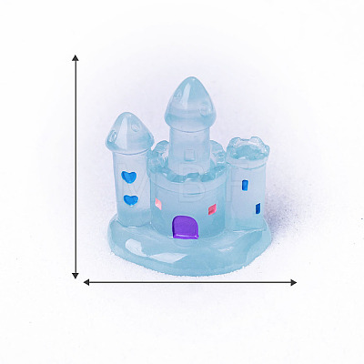 Resin Luminous Castle Mini Model PW-WGC3917-04-1