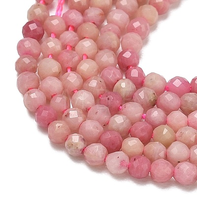 Natural Rhodonite Beads Strands G-P553-G06-01-1