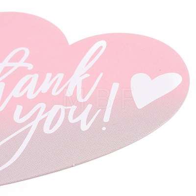 Coated Paper Thank You Greeting Card DIY-F120-03A-1