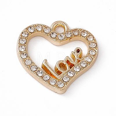 Alloy Rhinestone Pendants PALLOY-P287-02LG-02-1