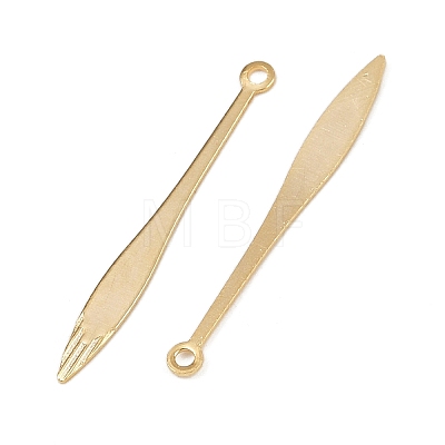 Brass Pendants X-KK-P310-10G-1