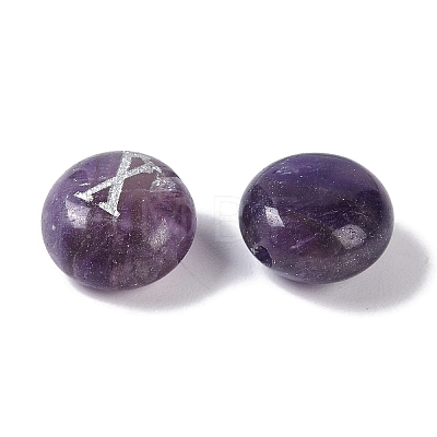 Natural Amethyst Beads G-L524-20X-03-1