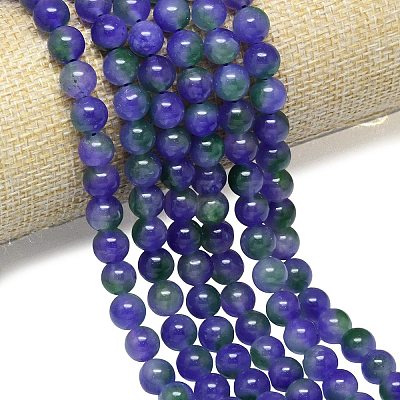 Natural Malaysia Jade Beads Strands G-B165-C02-10mm-1