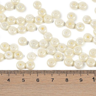 Opaque Colours Luster Glass Seed Beads SEED-P008-01C-05-1