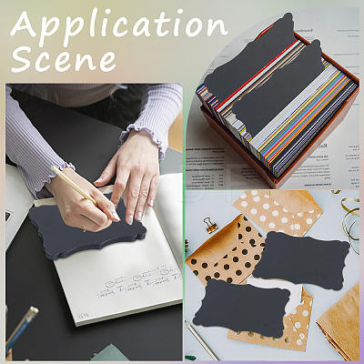 50Pcs DIY Paper Blank Greeting Cards AJEW-CP0010-26B-03-1