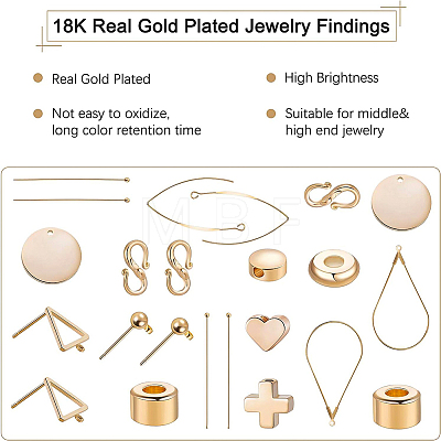 Brass Spacer Beads KK-BC0006-11G-NR-1