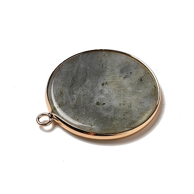 Natural Labradorite Pendants G-A213-01G-12-1