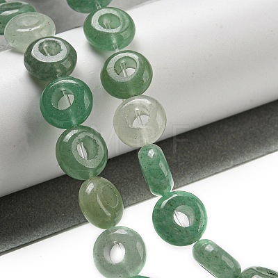 Natural Green Aventurine Beads Strands G-P536-A02-01-1