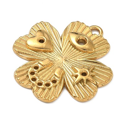 304 Stainless Steel Pendants STAS-P446-12G-1