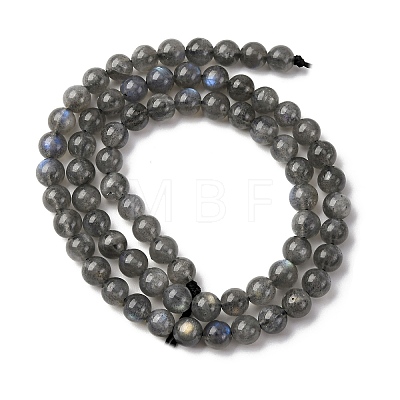 Natural Labradorite Beads Strands G-H326-01-6mm-1